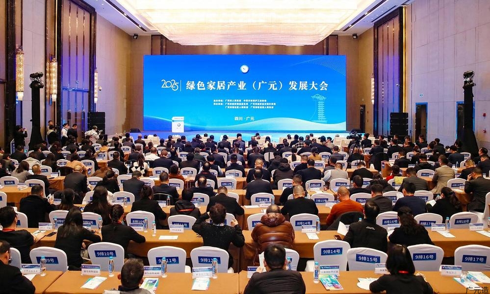 聚智绿色家居 绘就发展图景——2025绿色家居产业（广元）发展大会召开